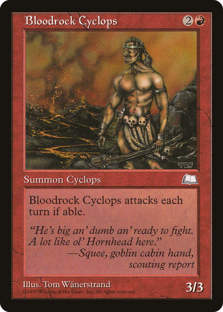 Bloodrock Cyclops Card Image