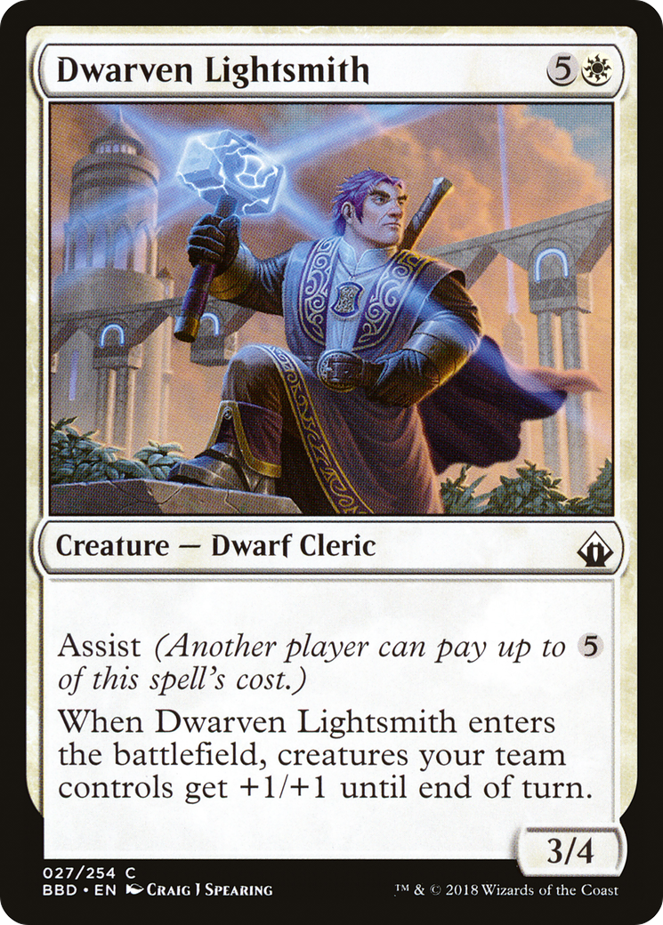 Dwarven Lightsmith Card Image
