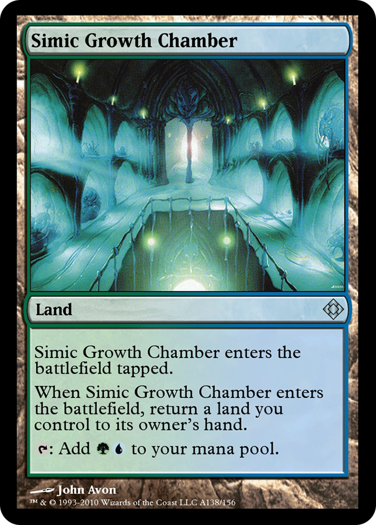 Simic Growth Chamber Card Image