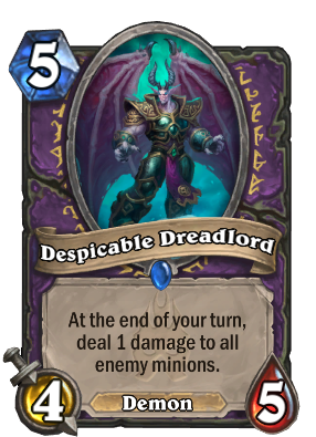 Despiable Dreadlord kártya kép