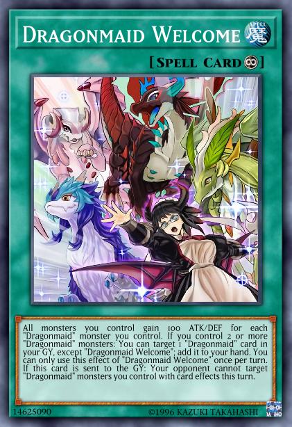 Dragonmaid Welcome Card Image