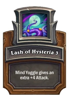 Lash of Hysteria 3 Card Image