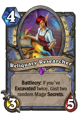 Reliquary Researcher Card Image