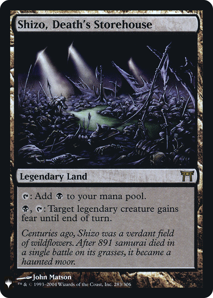 Shizo, Death's Storehouse Card Image