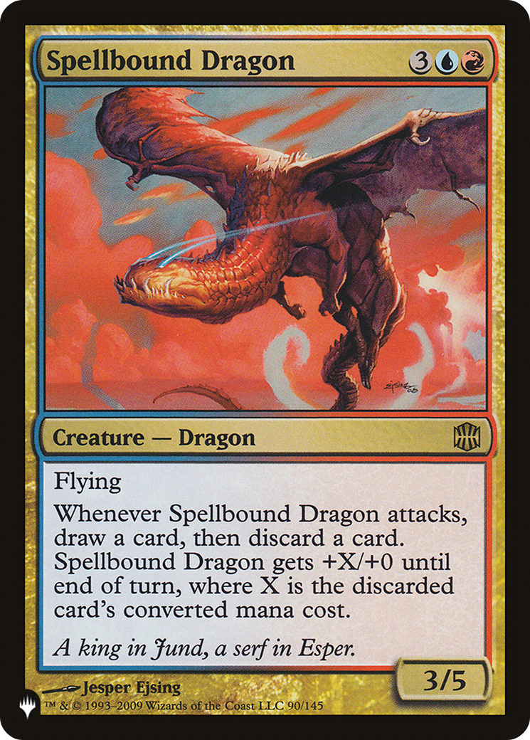 Spellbound Dragon Card Image