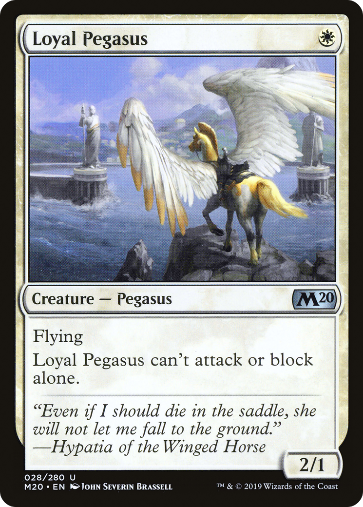 Loyal Pegasus Card Image