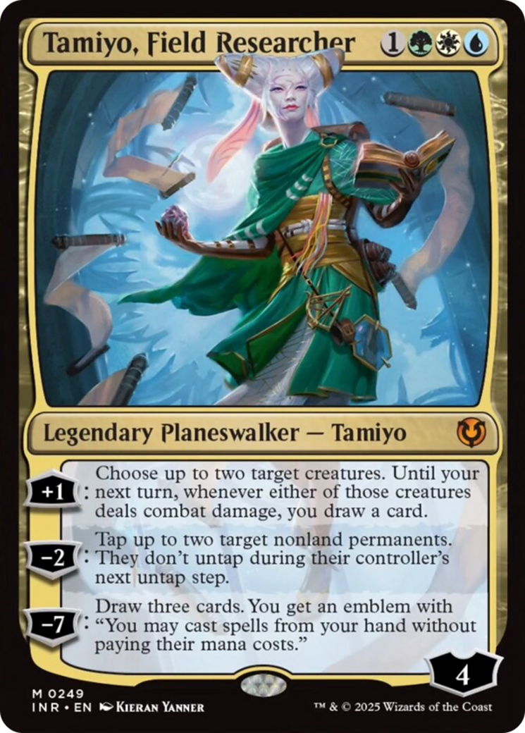 Tamiyo, Field Researcher Card Image