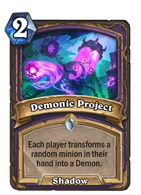 Demonic Project Card Image