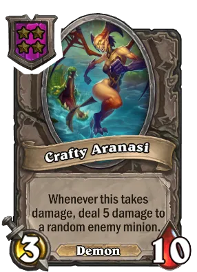 Crafty Aranasi Card Image