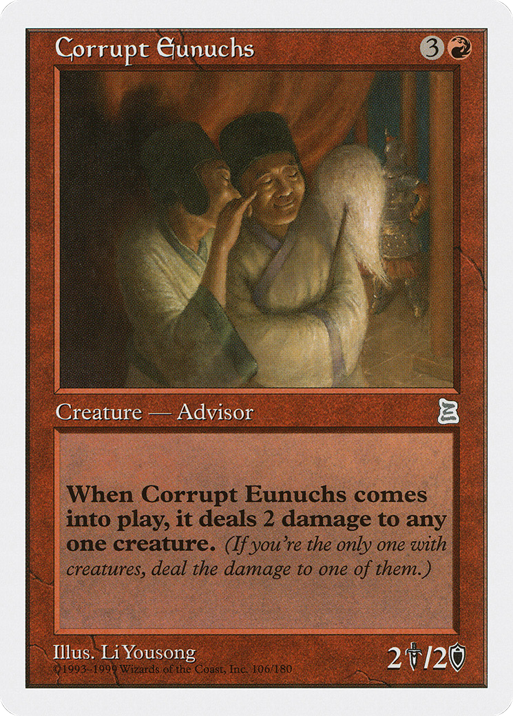 Corrupt Eunuchs Card Image