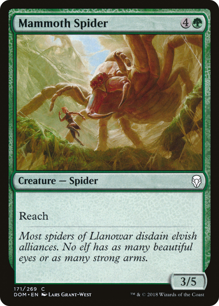 Mammoth Spider Card Image