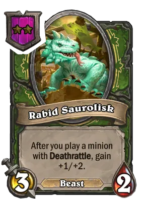 Rabid Saurolisk Card Image