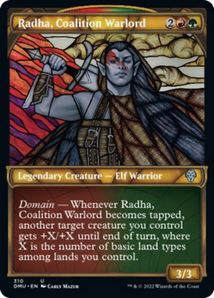 Radha, Coalition Warlord Card Image