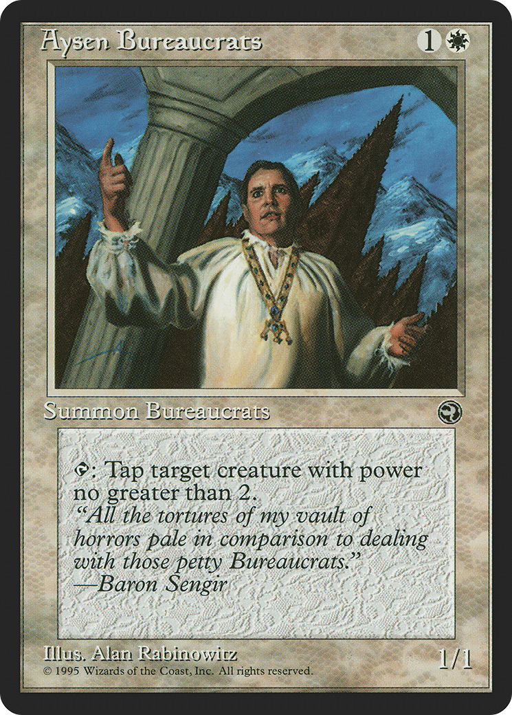 Aysen Bureaucrats Card Image