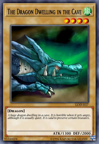 The Dragon Dwelling in the Cave Card Image