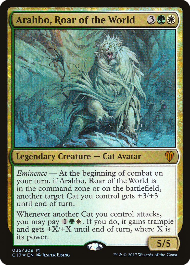 Arahbo, Roar of the World Card Image