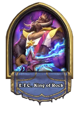 E.T.C., King of Rock Card Image