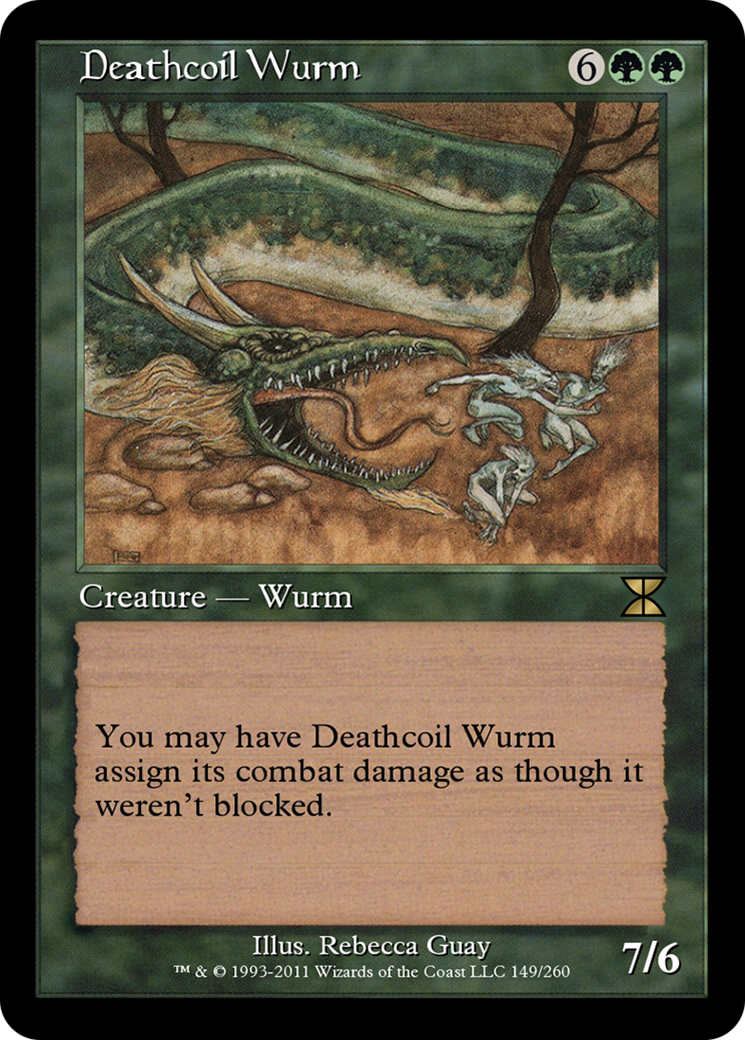 Deathcoil Wurm Card Image