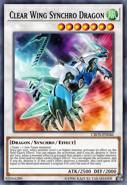 Clear Wing Synchro Dragon Card Image
