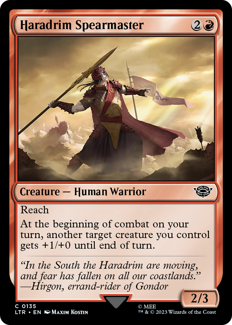 Haradrim Spearmaster Card Image