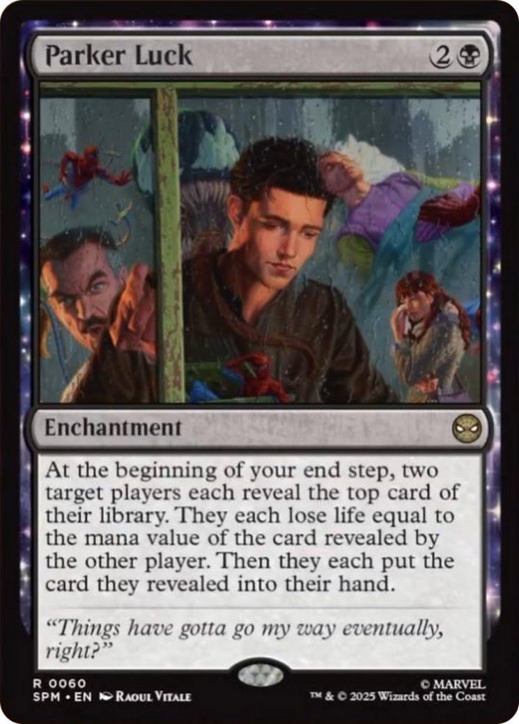 Parker Luck Card Image