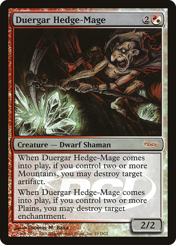 Duergar Hedge-Mage Card Image