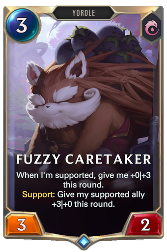 Fuzzy Caretaker Card Image