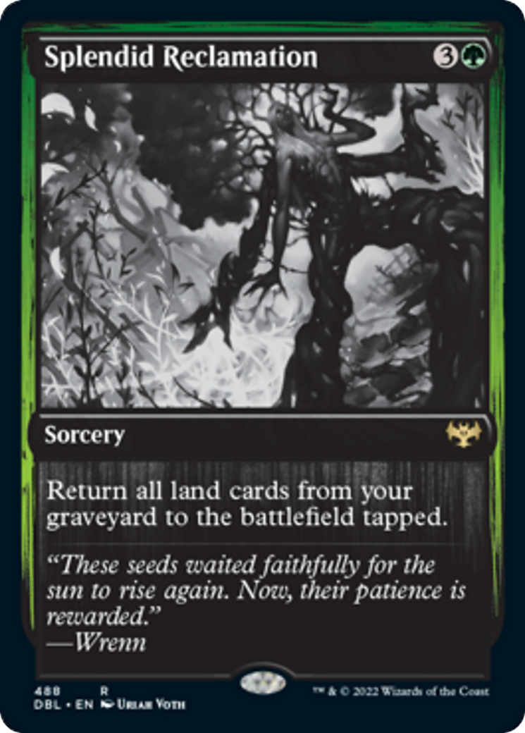 Splendid Reclamation Card Image