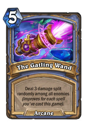 The Gatling Wand Card Image