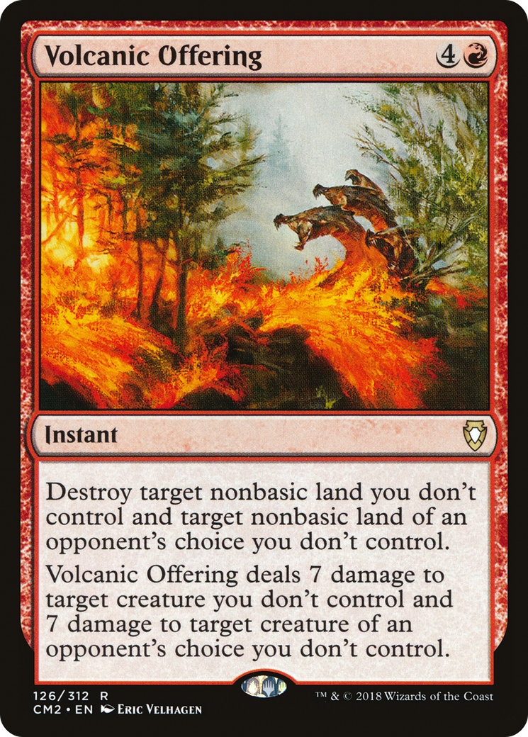 Volcanic Offering Card Image