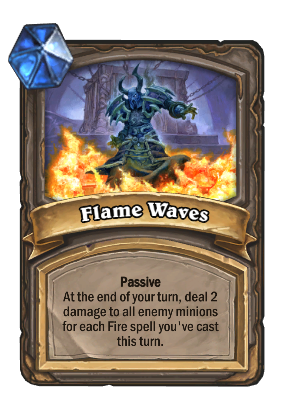 Flame Waves Card Image