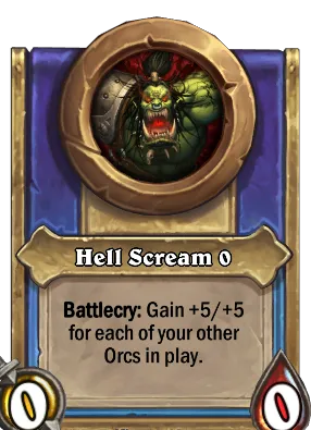 Hell Scream {0} Card Image