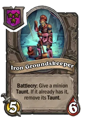 Iron Groundskeeper Card Image