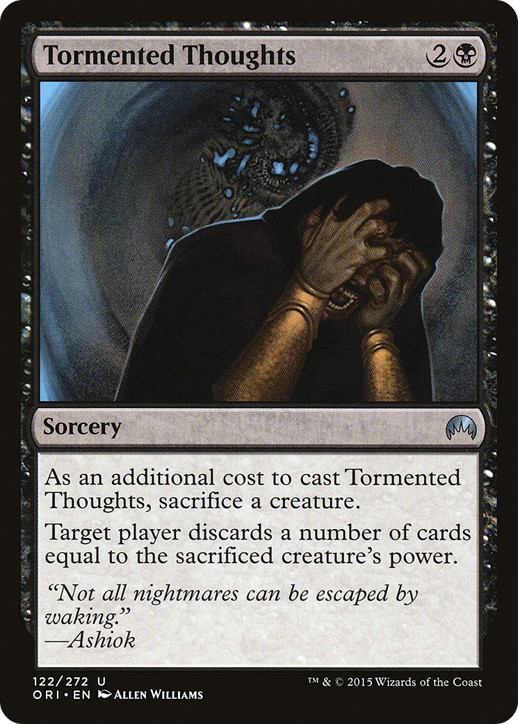 Tormented Thoughts Card Image