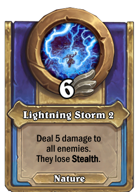 Lightning Storm 2 Card Image