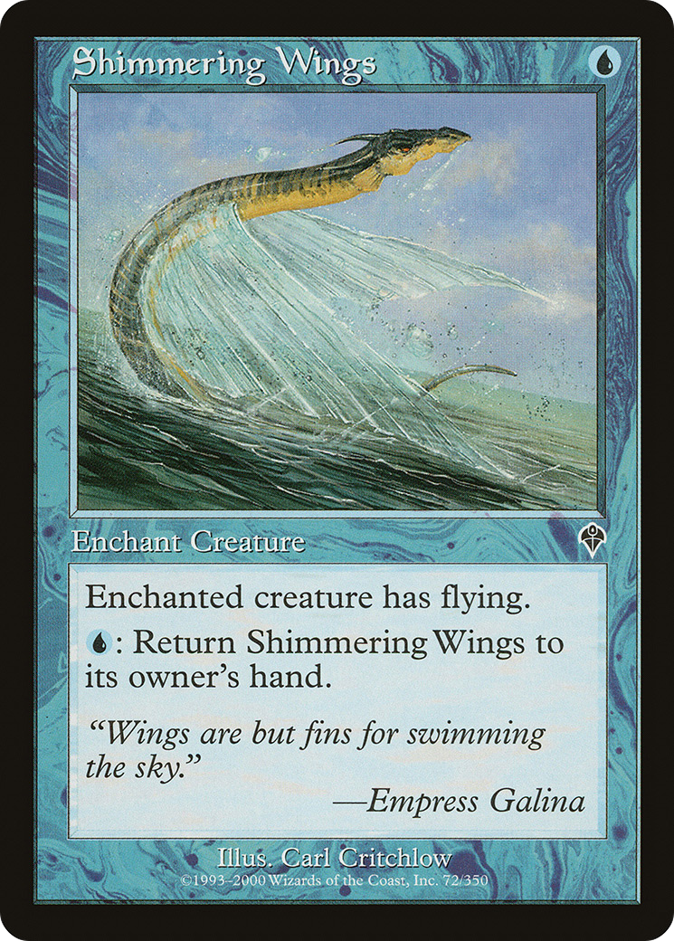 Shimmering Wings Card Image