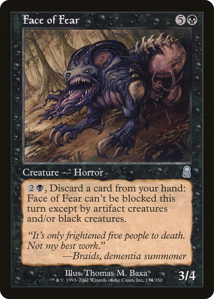 Face of Fear Card Image