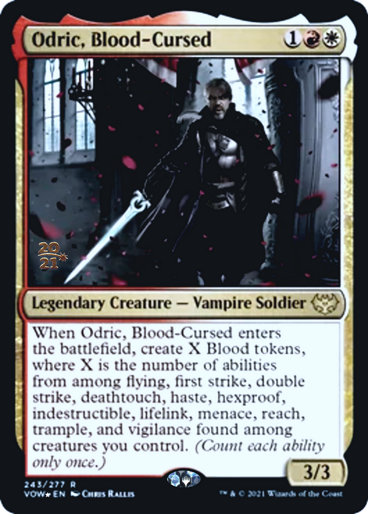 Odric, Blood-Cursed Card Image
