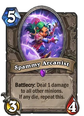 Spammy Arcanist Card Image