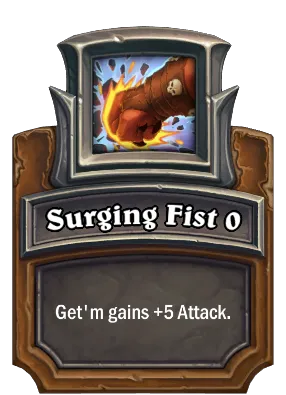 Surging Fist {0} Card Image