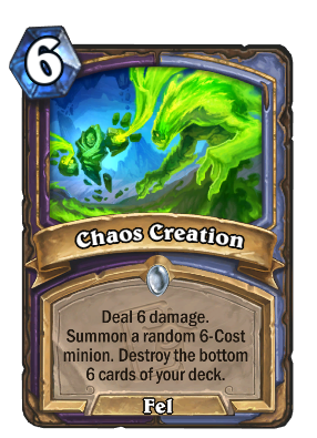 Chaos Creation Card Image