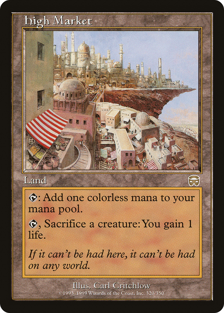 High Market Card Image