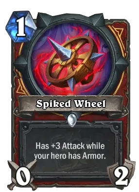Spiked Wheel Card Image