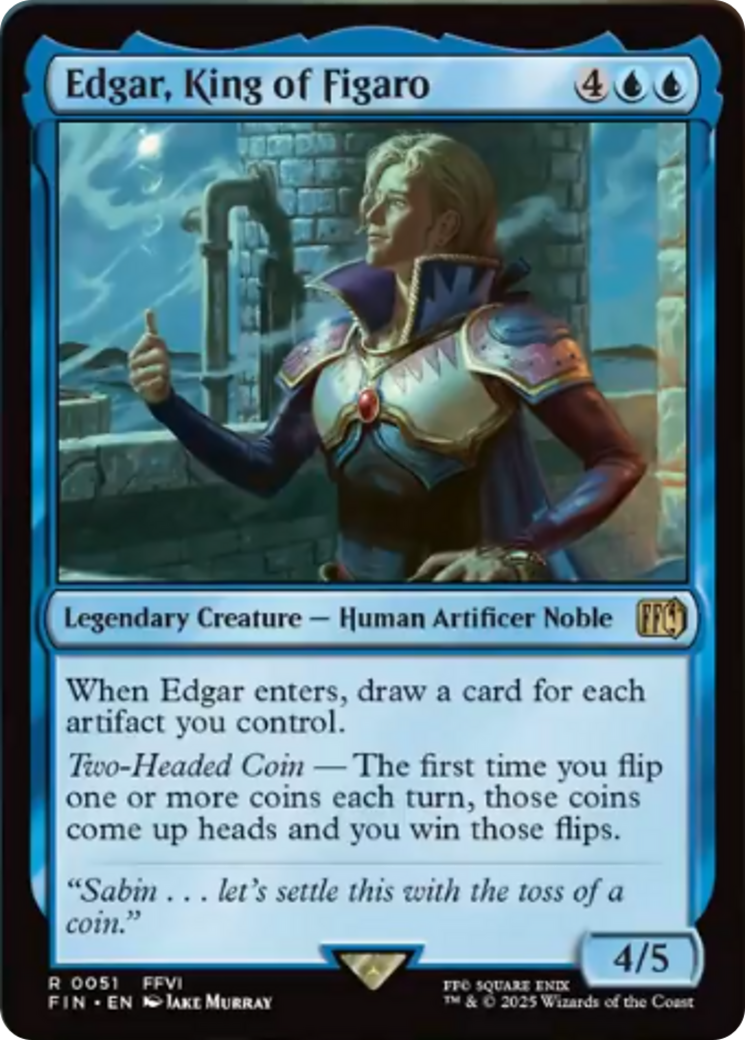 Edgar, King of Figaro Card Image