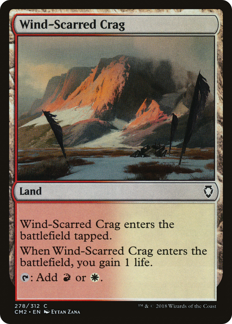 Wind-Scarred Crag Card Image