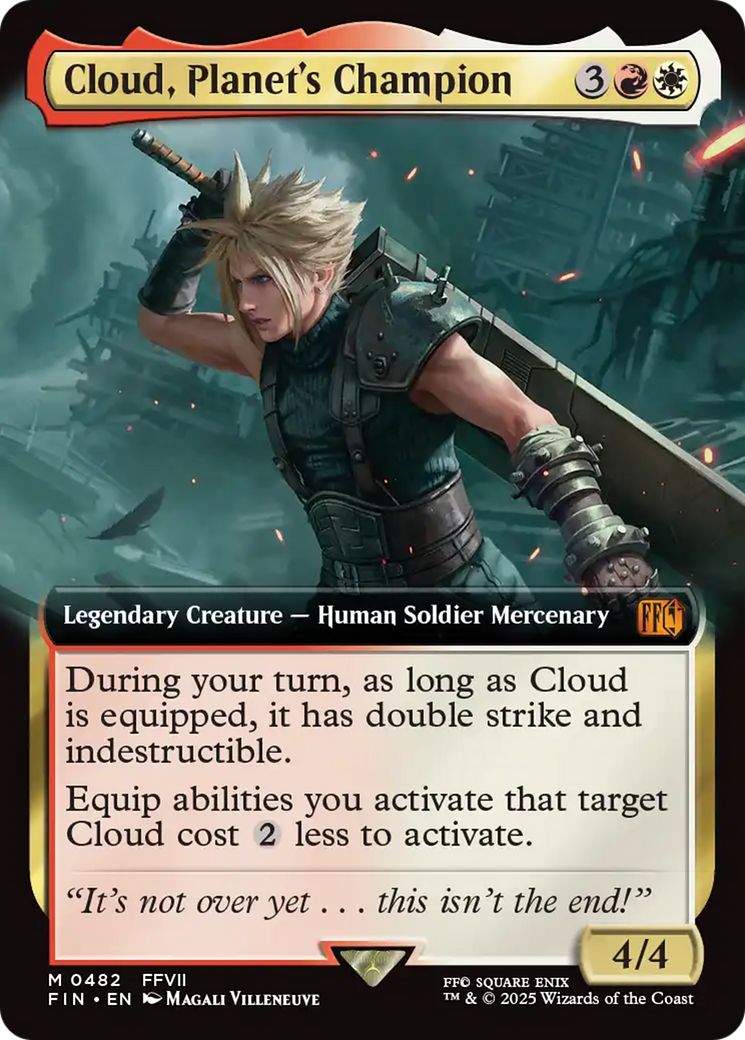 Cloud, Planet's Champion Card Image