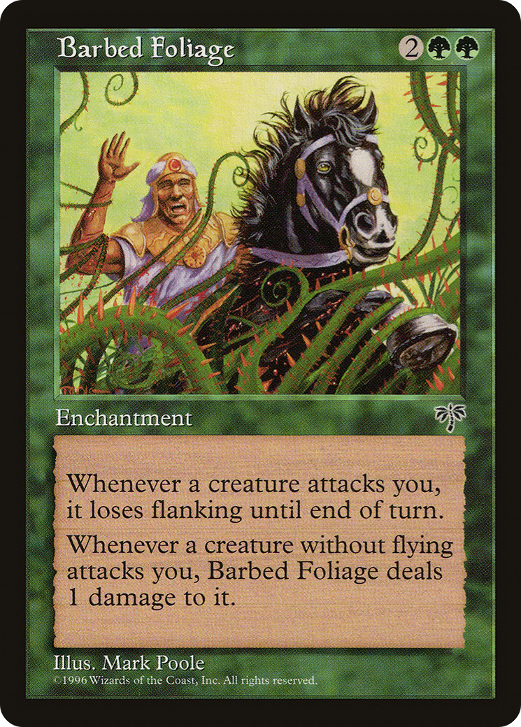 Barbed Foliage Card Image