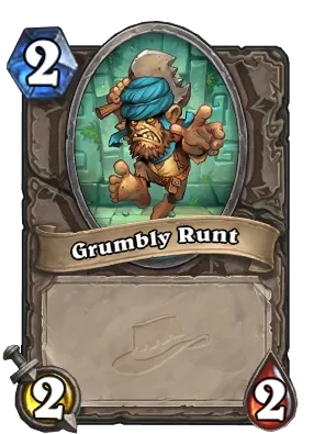 Grumbly Runt Card Image