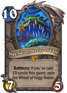 Yogg-Saron, Master of Fate Card Image