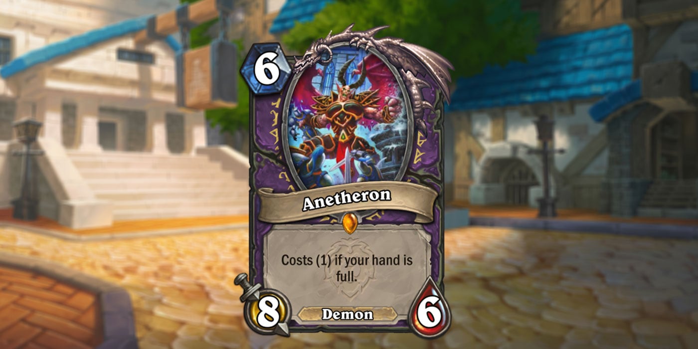 New Legendary Warlock Card Revealed for United in Stormwind by Blizzard & Friends - Anetheron